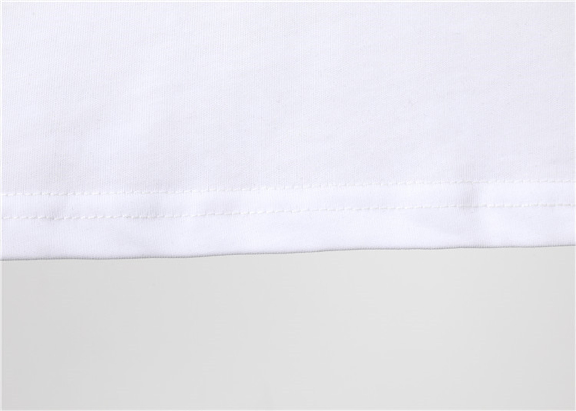 2023 Summer Tide Brand 100% coton T-shirt à manches courtes pour hommes Col rond Mode Joker Casual Shirt01