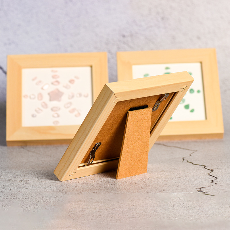 Natural Stone Wooden Second Hand Picture Frames With Sunflower From