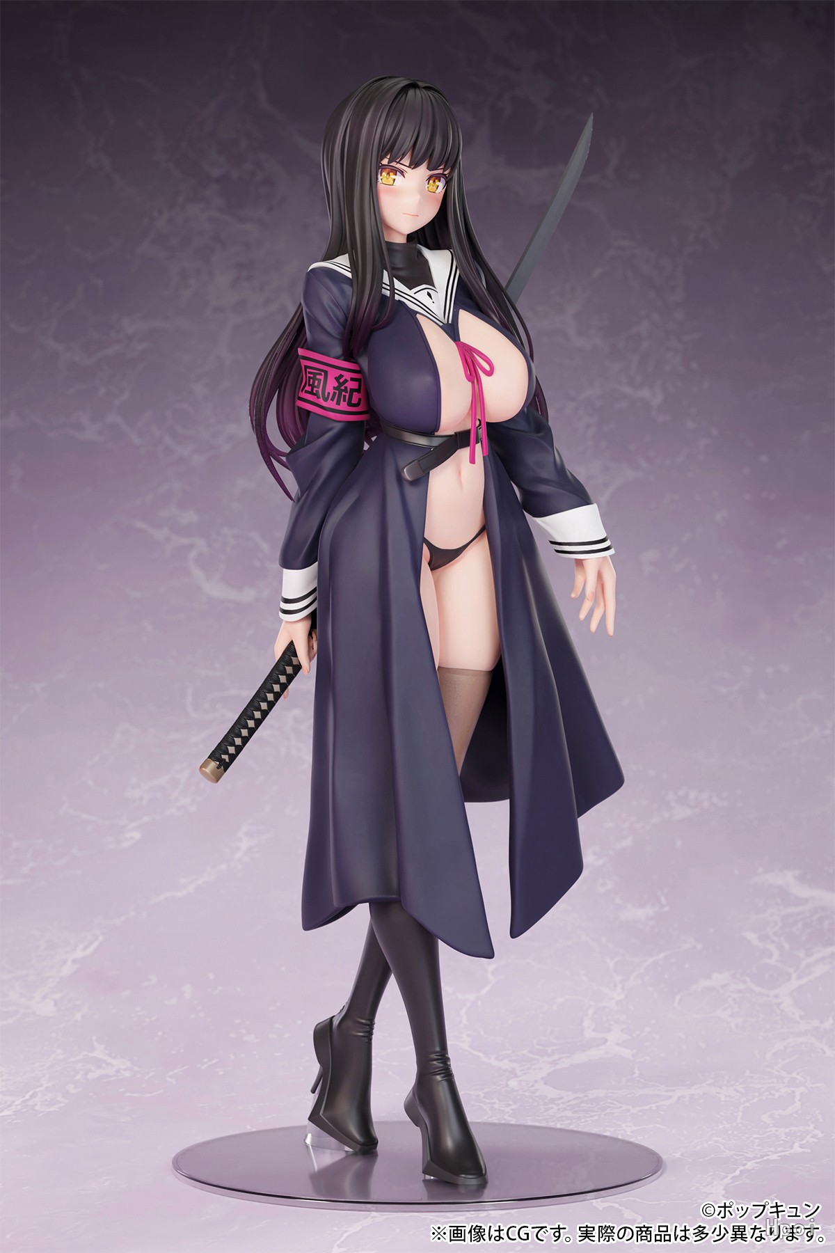 Dedo 27 cm bfull fots Japão anime sexy garota oi soku zan fuuki iinchou figura figura adulta