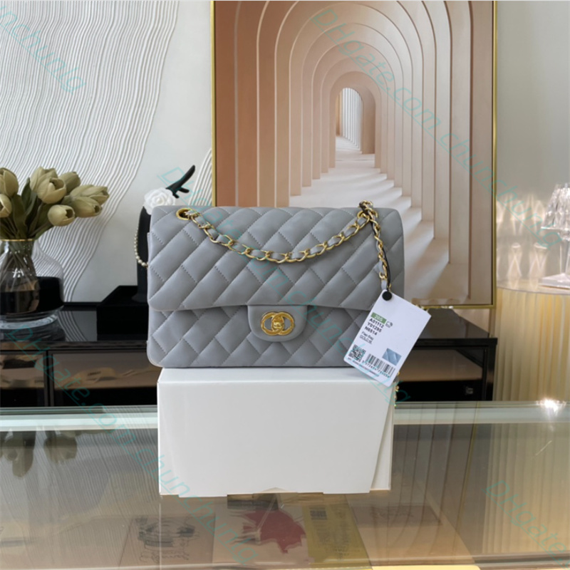 5A Top quality Handbag Designer Women's Handbag Luxury Diagonal Sheep leather shoulder Bag Classic Gold chain Silver chain Clutch Caviar purse shoulders bags