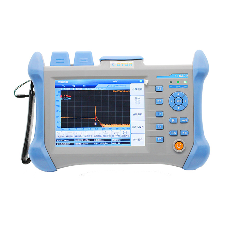 0~120km TMO-300 Cable fault breakpoint length loss detection fiber tester OTDR optical time domain reflectometer TMO300