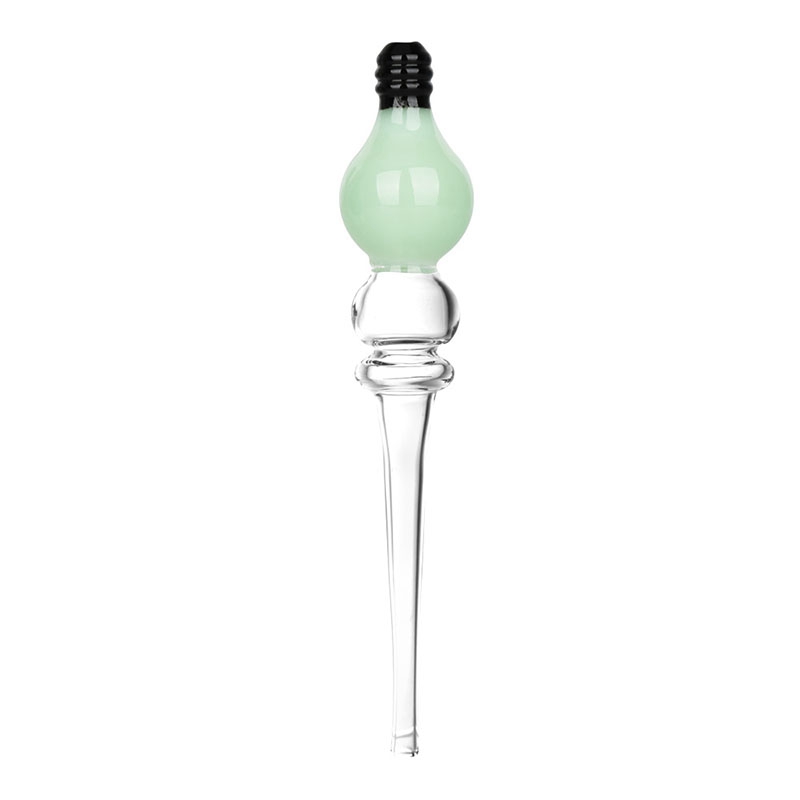 Fumer Lampe Ampoule Style Verre Coloré Herbe Sèche Tabac Huile Rigs Narguilé Shisha Pipe À Eau Barboteur Filtre Portable Paille Conseils Main Tube Bong Porte-Cigarette Tuyaux DHL