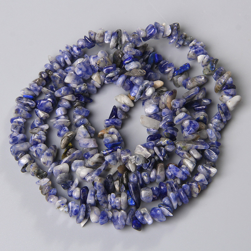 3-5MM pierre naturelle forme irrégulière forme libre puce perle oeil de tigre améthystes Agates Lapis pour la fabrication de bijoux bracelet à bricoler soi-même collier