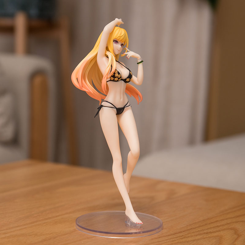 Anime Manga 24CM Sono Bisque Doll wa Koi wo Suru Kitagawa Marin Sexy Girl Maillot de bain PVC Action Figure Adultes Collection Modèle Jouet poupée cadeaux