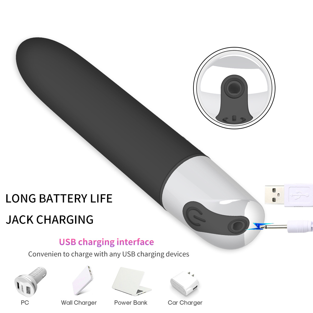 Mini Bullet Dildo Clitoral Stimulator Powerful Usb Rechargeable_voghion.com