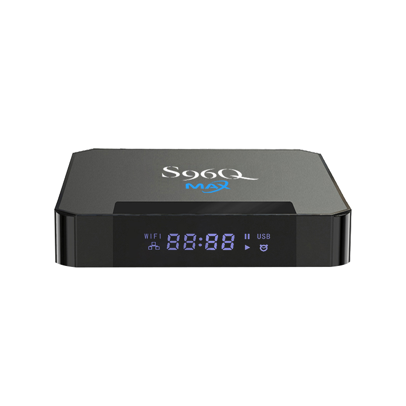 Moins cher S96Q MAX TV BOX Android 12.0 Allwinner H618 4GB 32GB 6K 2.4G 5G WiFi 6 Bluetooth Media Player Set TOP BOX