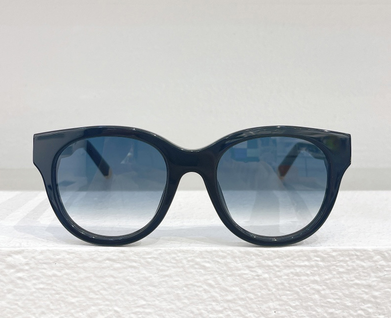 Stilista mio monogramma occhiali da sole rotondi donna 1526 occhiali vintage a forma rotonda occhiali estivi il tempo libero eleganza stile UV 2452