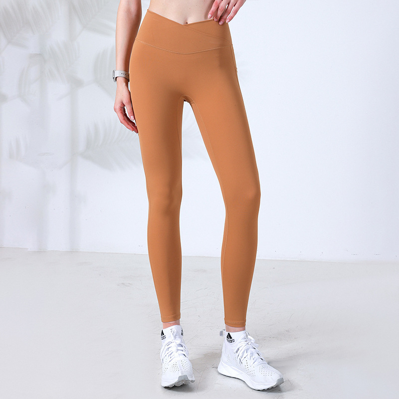 lu Women Yoga Align Leggings Push Fitness Soft High-Rise Side Pockets Seamless Hip Lift Tight Legging Casual Jogging Pants CK1309