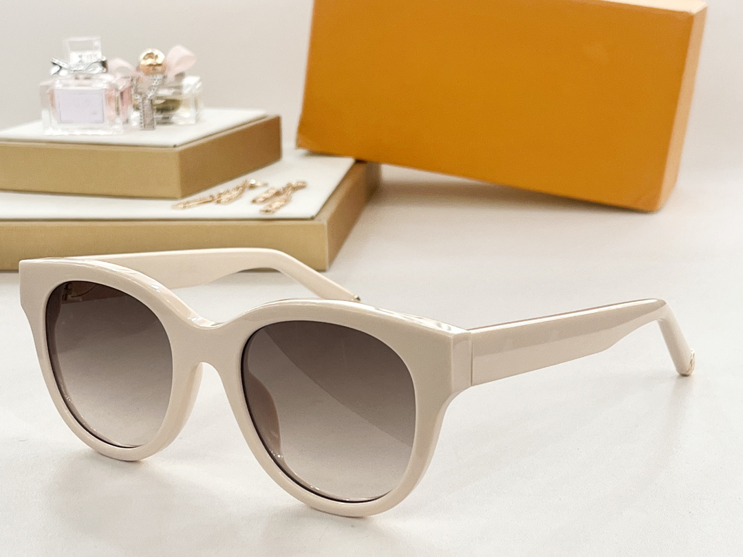 패션 디자이너 내 모노그램 라운드 선글라스를위한 모노그램 둥근 선글라스 1526 빈티지 둥근 모양 안경 여름 레저 우아함 스타일 안경 UV 2949