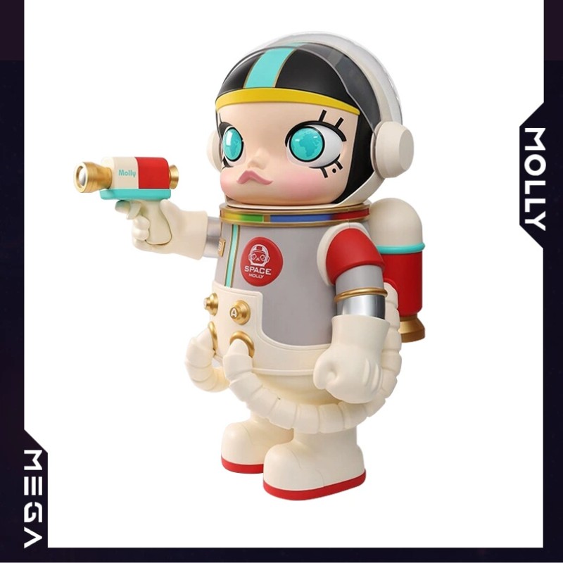 New stock trend ornaments, hand made toy gifts, Bubble Mart Earth's daughter Molly Collection Edition Adult Blind Box Astronaut 400-1000% 28-70CM