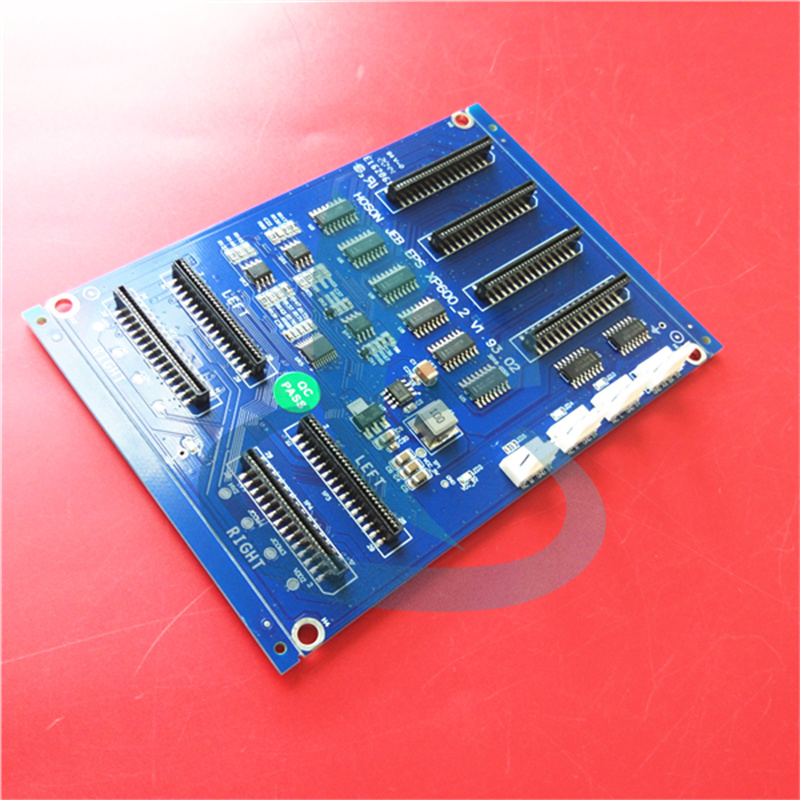 مستلزمات الطابعة XP600 PRINTHEAD BOARD HOSON JEB EPS XP600_2 V1.93.02 لوحة عربة ألوان SKY لـ XP600 رأس طباعة 2H