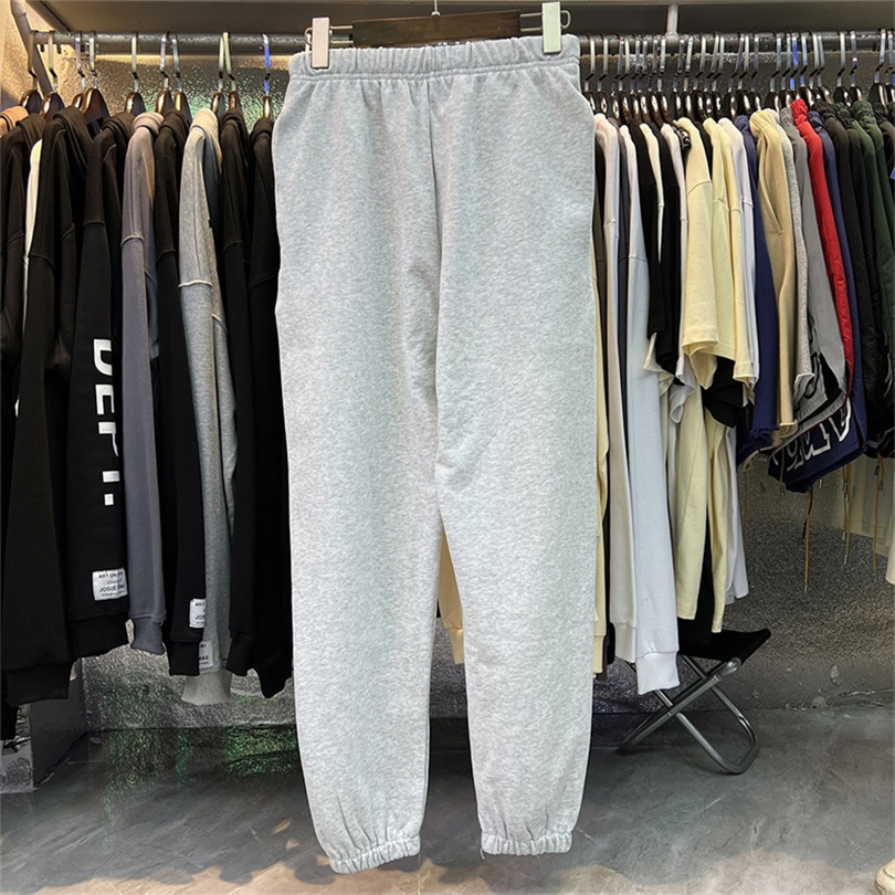 Mensbyxor Kvinnor Designer Pants Kontrast Färgtryck Sport Sweatpants Hip Hop Men Streetwear