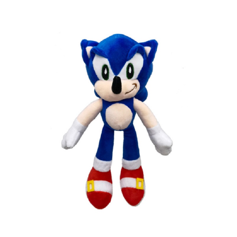 Factory wholesale 28cm six styles of hedgehog Sonic plush toys animation film and television games surrounding dolls children's favorite gifts