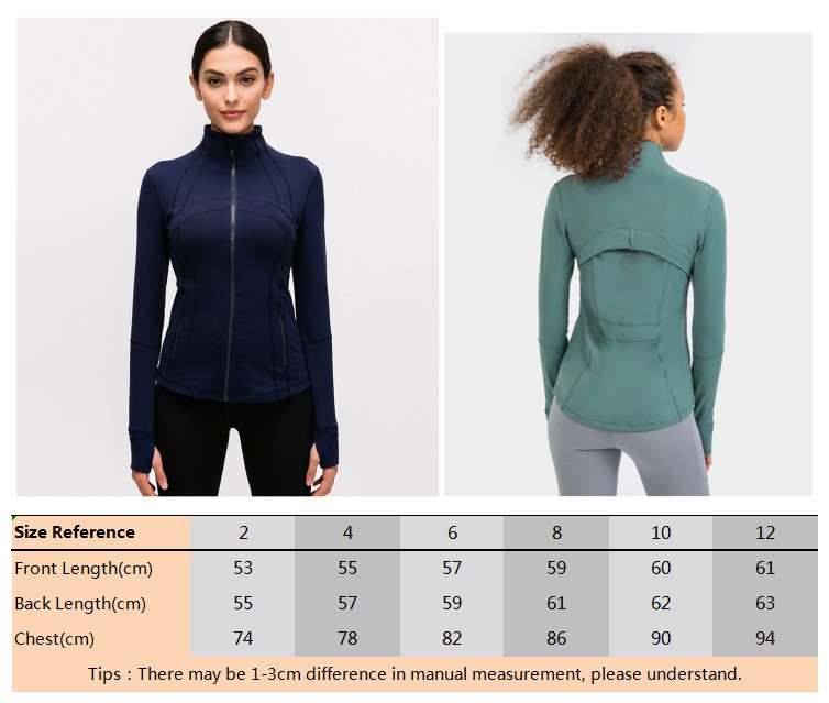 Traje de treino feminino jaqueta de yoga completo zip pista de corrida esporte roupa de yoga manga longa com buracos de polegar treinamento jaqueta fina