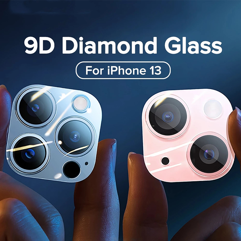 Cubierta de lente de cámara trasera Protector de lente de cámara de metal de aluminio para iPhone 14 Plus 14 Pro Max 13 Pro 12 Mini