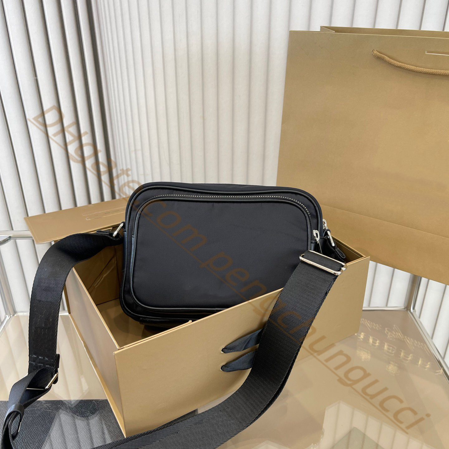 Modedesigner axelväskor väskor lyx kamera väskor nötkreaturväskor pläd korskropp canvas koppling väskor casual väska vattentäta beläggning handväskor