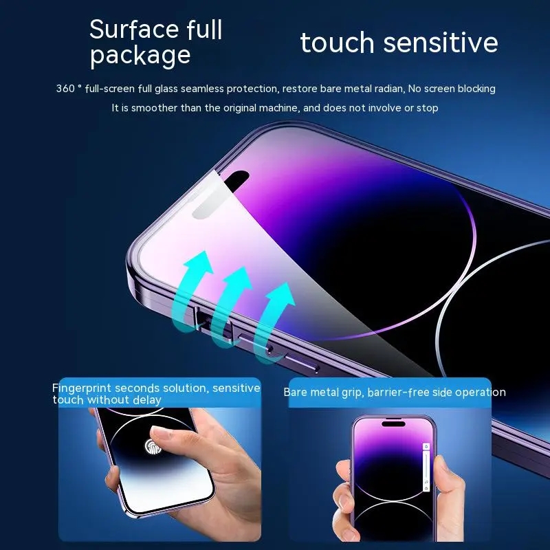Funda magnética de aleación de aluminio y Metal para iPhone 15, 12, 13, 14 Pro Max, lente de pantalla completa de 360 grados, cubierta protectora de lente de adsorción de vidrio HD