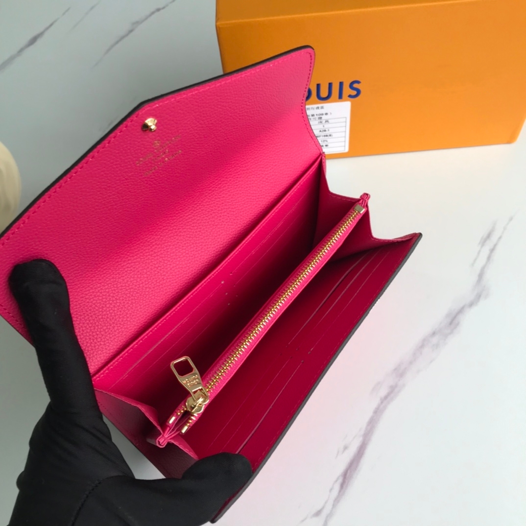 Luxury Bags Women Letter Wallet Designer Embossed Letter Cowhide Wallets Envelope Clutch Bag Buckle Flap Wallet Embossed Imprente Leather Long Wallet Coin Purses