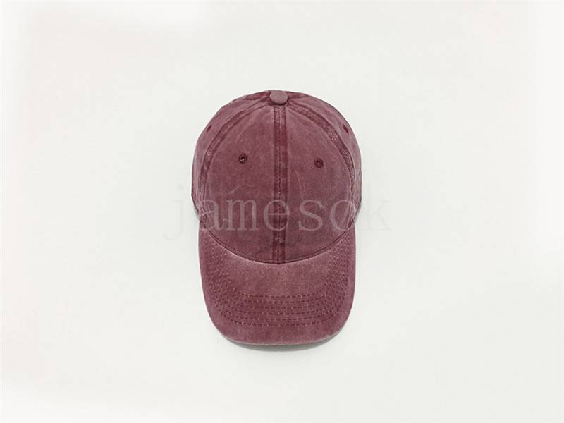 En gros pas cher personnalisé lavage denim casquette de baseball blanc plaine sport casquette de baseball hommes DF262