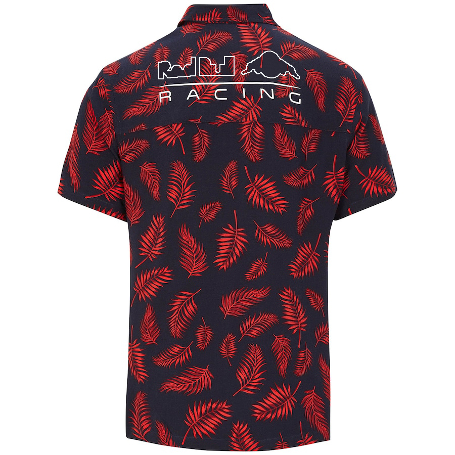 2024 New F1 Racing Men Summer Shirts Formula 1 Team Short Sleeves Shirts Breathable Casual Sports Shirt Men's Outdoor Beach Polo Shirt