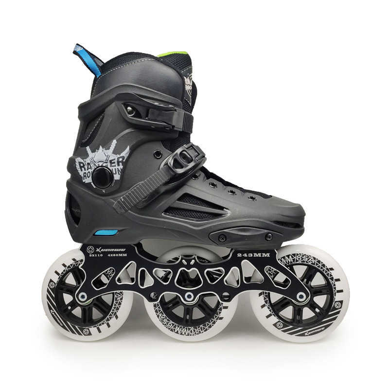 Patins à roulettes en ligne Botte intérieure plus épaisse Patins à roulettes Sneaker ROLLER FUN 3X110mm 80 110 Vitesse Street Road 4X80mm Slalom de rechange Base multiple PS 110mm HKD230720