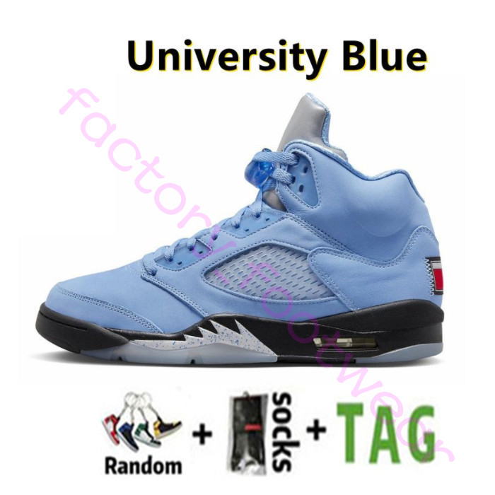 2023 Jumpman 5 High OG 5s Basketbalschoenen Heren Dames A Ma Black Light Bone University Blue Lucky Green Bean Fire Red Suede Craft Sail Heren Trainers Sport Sneakers Maat 13