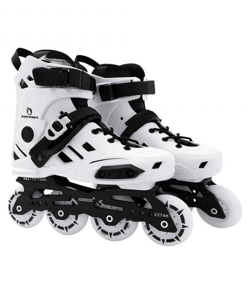 Patins à roulettes en ligne 4 roues Quad Kick patins à roulettes chaussures pour adultes enfants patins pour femmes chaussures de patinage en ligne homme chaussures de patin à roulettes Patins HKD230720