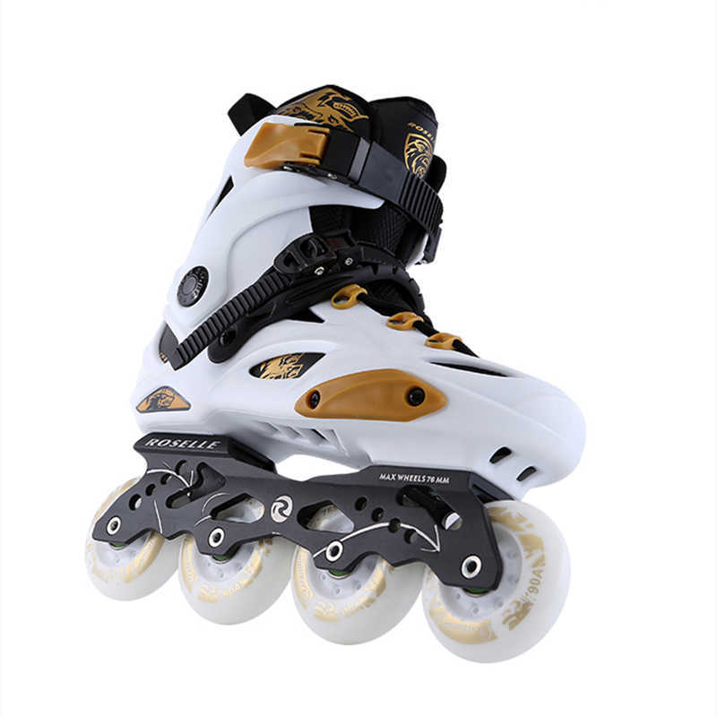 Inline rullskridskor vuxna ungdomsprofessionell fritid rullskridskor inline skridskor rock skridskor vita svarta rullskridskor hkd230720