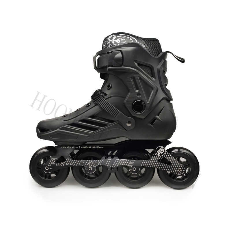 Patins à roulettes en ligne Big Slalom 4 * 84 mm / Petite vitesse 3 * 90 mm Patins à roulettes Sneaker pour garçons Gilrs Outdoor Street Road Patines de patinage en ligne 84 mm 90 mm HKD230720