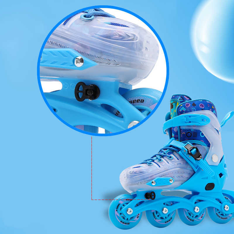 Inline Rolschaatsen Kinderen Kind Inline Rolschaatsschoenen 4 Wielen Sneakers Beginner Jongen En Meisje Outdoor Indoor Schaatsen Schoenen Parkour Runaway Gift HKD230720