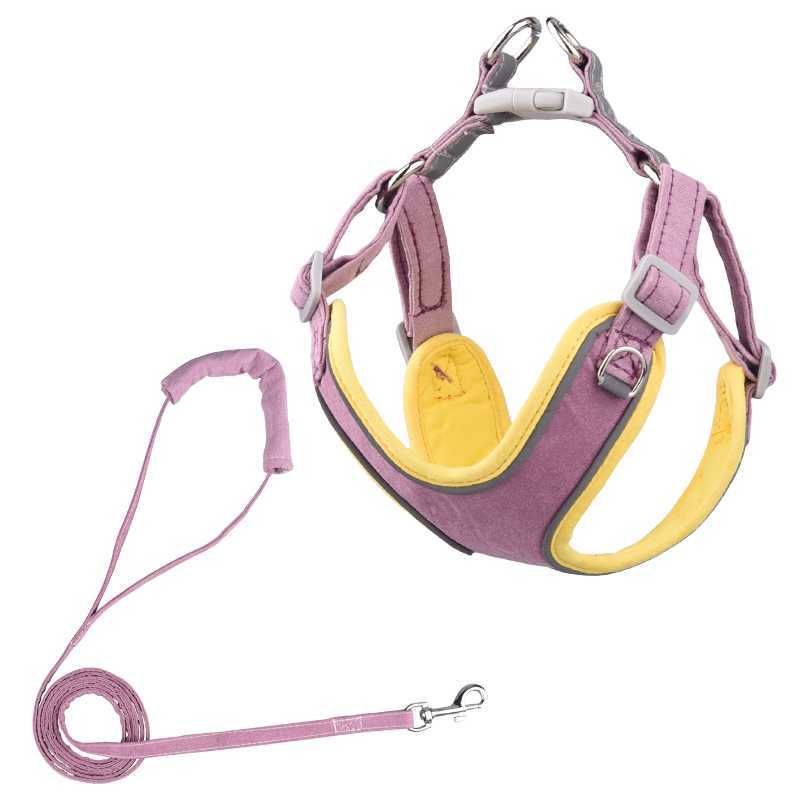 Imbracatura cani regolabile No Pull Puppy Cat Outdoor Walking Lead Guinzaglio Bulldog francese Chihuahua Collare Corda cani di piccola taglia L230620