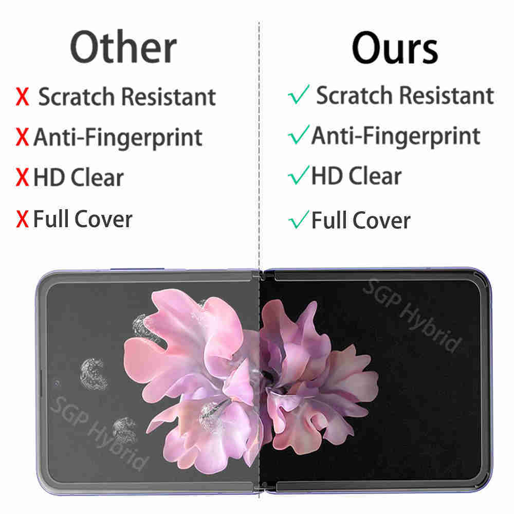 HD гидрогелевая пленка Протектора экрана для Samsung Galaxy Z Flip Soft Protect Flom для Samsung Z Flip4 Flip3 Protect Plind L230619