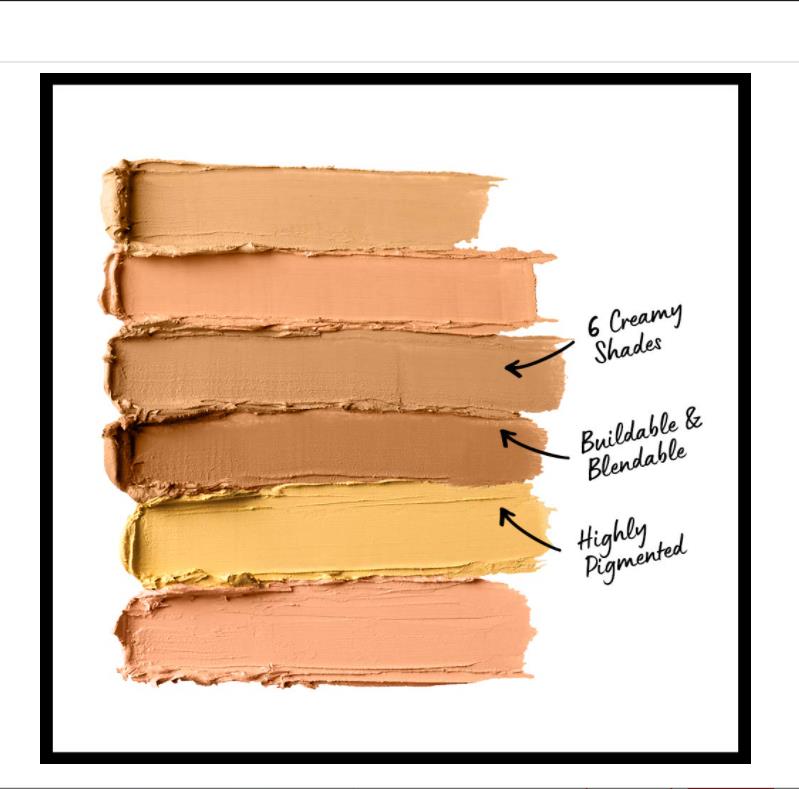 PROFESSIONAL MAKEUP Color Correcting Concealer Palette - Medium & Deep