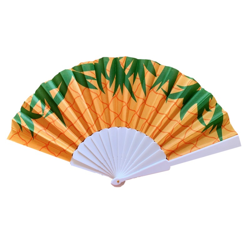 43 * 23cm pastèque pliant fan de fruits de fruits artisanat artisanat de scène fans de danse