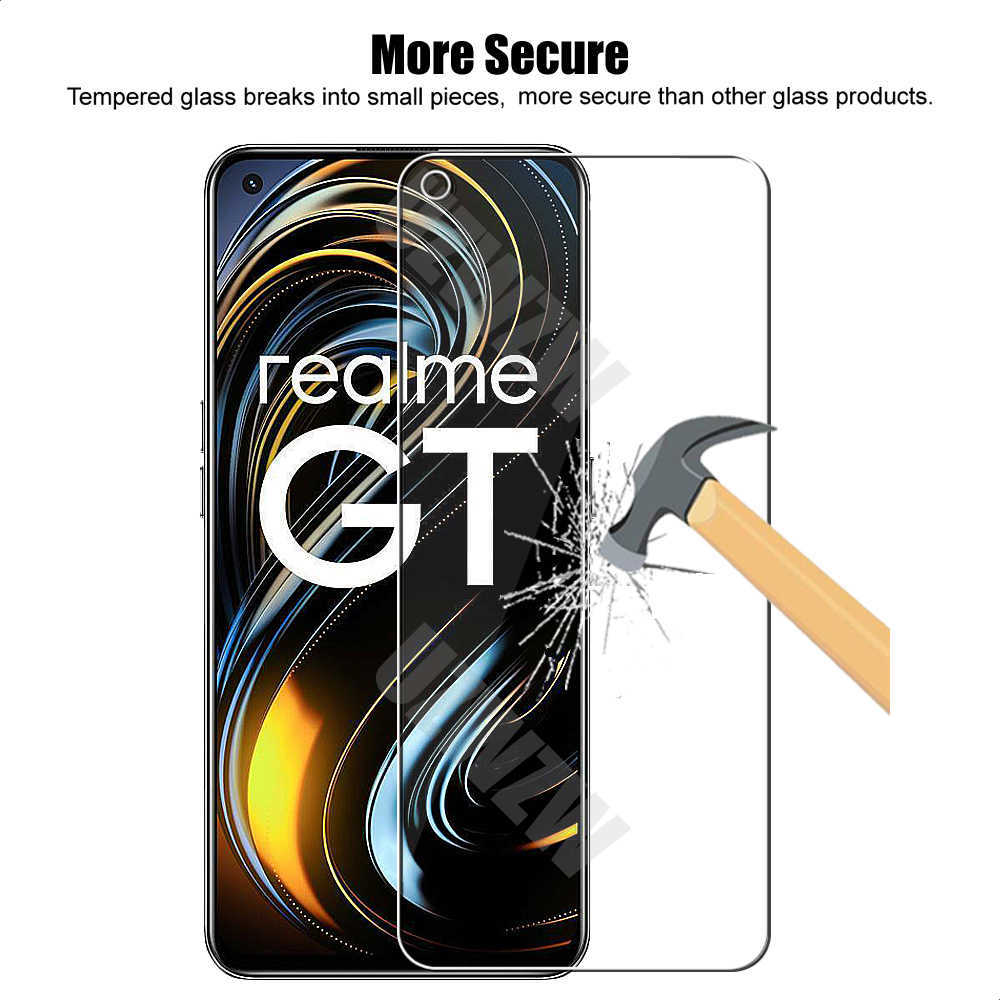 Realme GT Neo / Realme GT 5G Pellicola obiettivo della fotocamera e proteggi schermo in vetro temperato telefono L230619