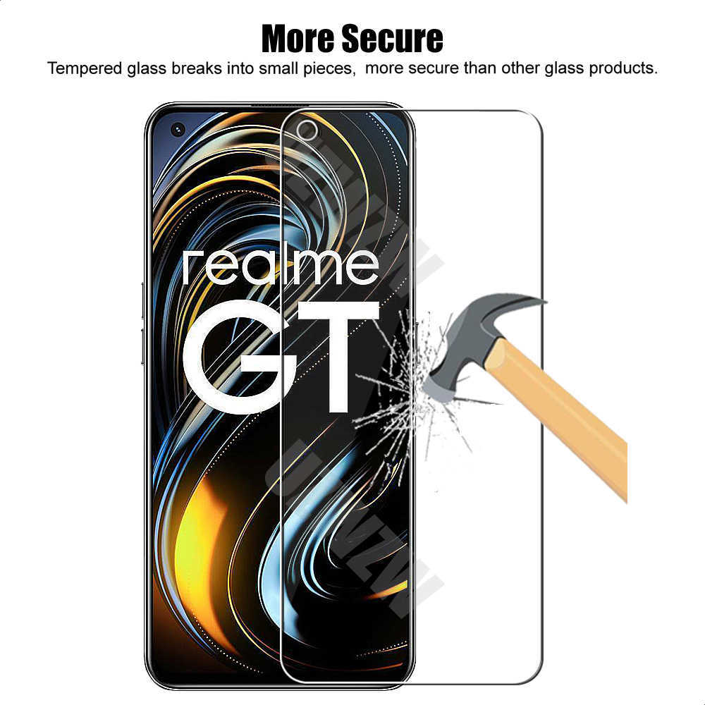 Voor Realme GT Neo / Realme GT 5G Camera Lens Film en Telefoon Beschermende Gehard Glas Screen Protector L230619