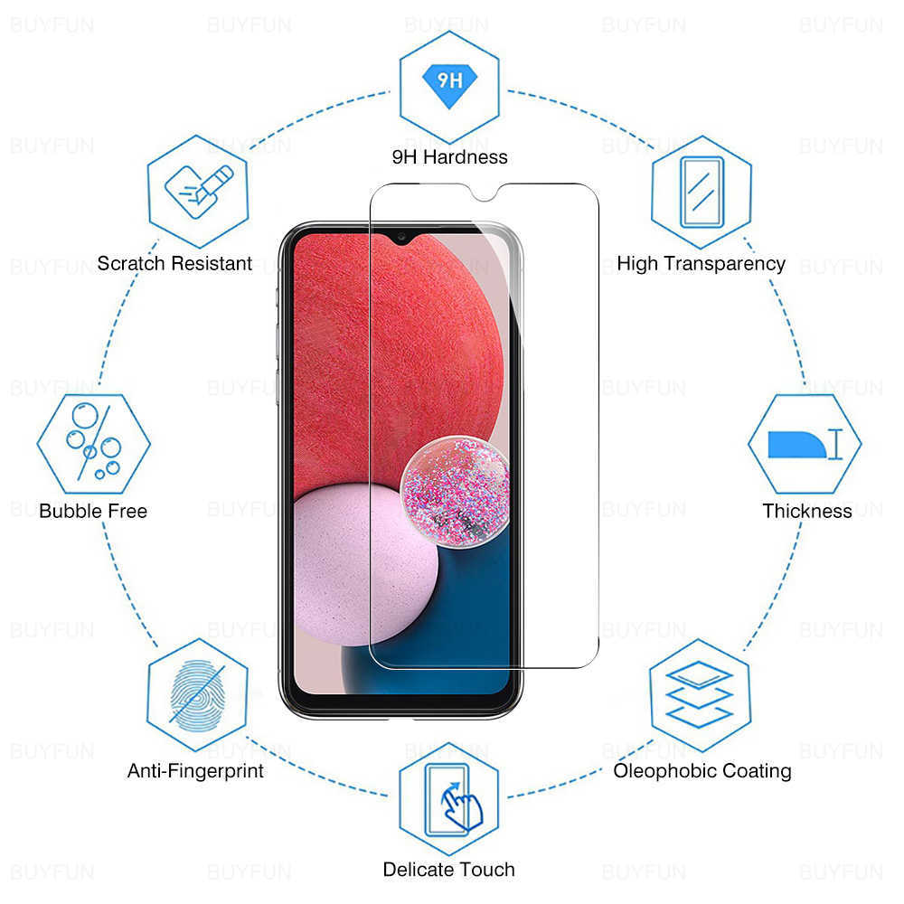 Pellicola protettiva in vetro Samsung Galaxy A13 A23 M33 5G Vetro temperato Sumsung A 13 23 M 33 4G Protezione schermo del telefono L230619