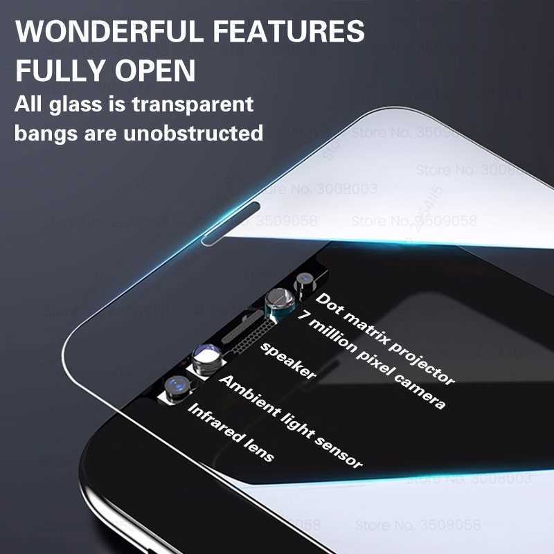 9H Ochraniacze ekranu dla iPhone'a 12 13 Mini szkło temperowane I Telefon 11 14 Pro XS Max XR x Ochrona okularów 2,5D Okład osłony L230619