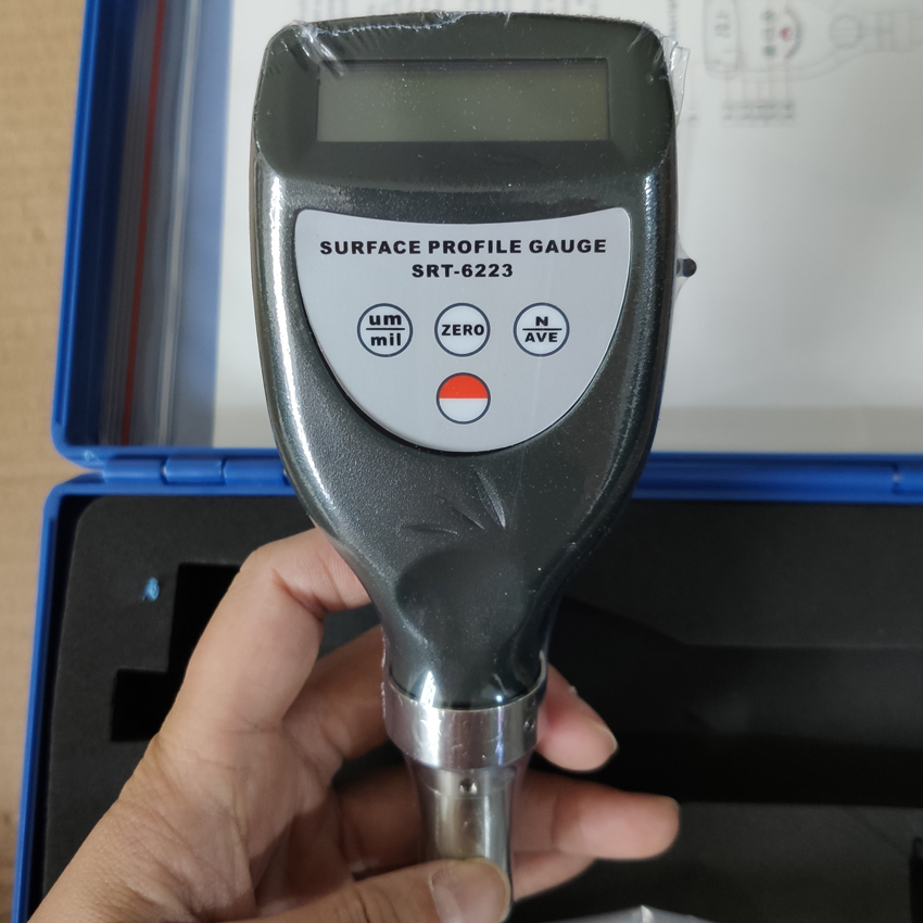 Portable Surface Roughness Gauge Tester SRT-6223 Digital Surface Profile Gauge Profilometer SRT6223 Measures range 0 to 800 um