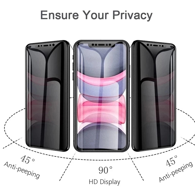 Matowy ceramiczny ochraniacz ekranu prywatności dla Samsung A53 A13 A52 A32 A12 A23 A51 A52S A33 Galaxy S22 Plus S21 Fe Anti-SPY Film