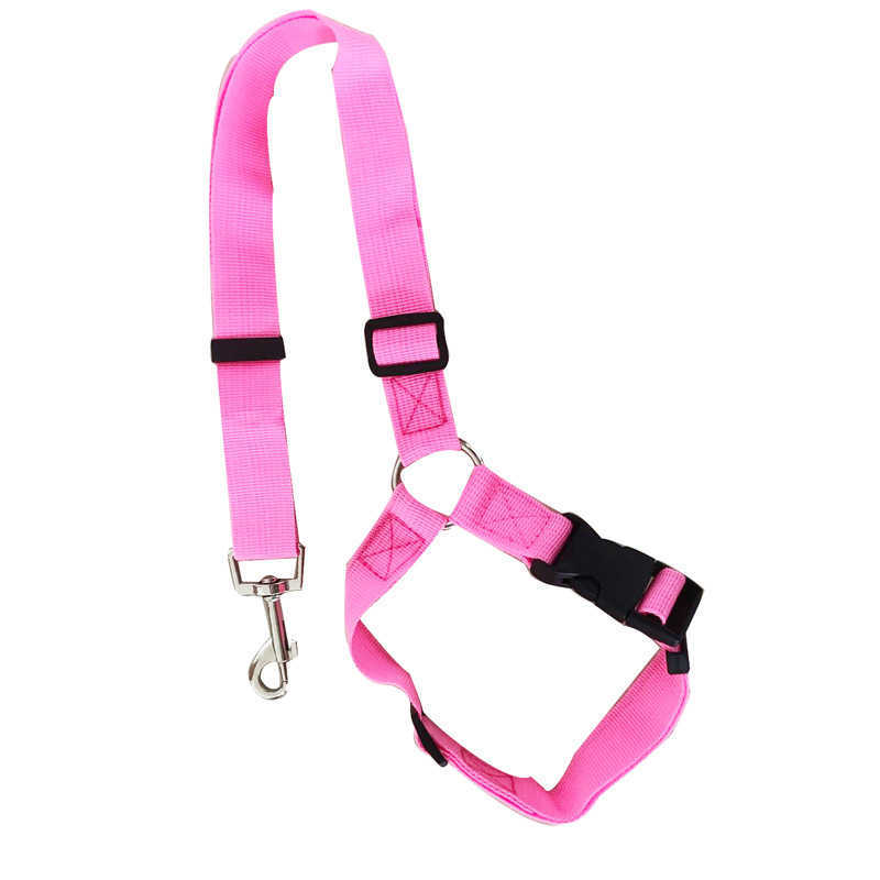 Solide deux-en-un pour animaux de compagnie ceinture de sécurité laisse laisse siège arrière ceinture de sécurité harnais réglable pour chaton chiens collier accessoires pour animaux de compagnie L230620