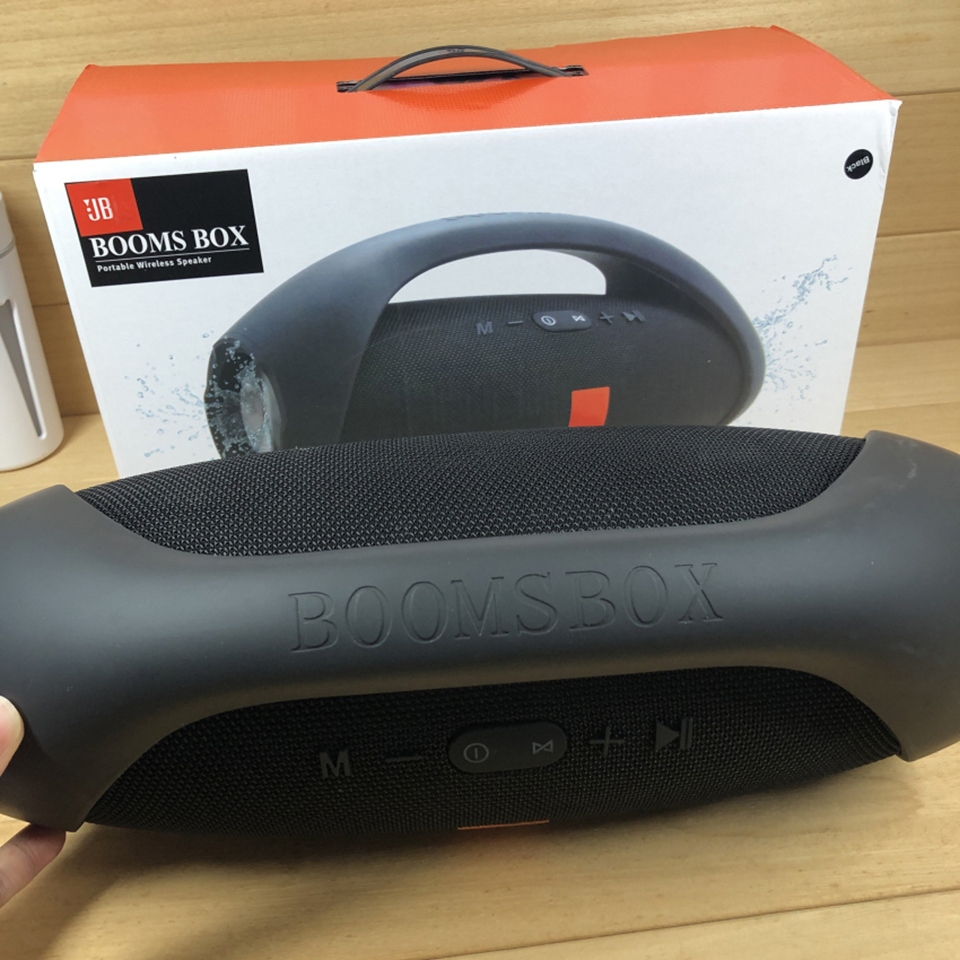 Boombox Speaker Bass Waterproof Outdoor Wireless Audio Subwoofer Bluetooth Speakers