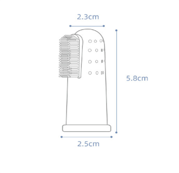 Heiß! Super Weiche Haustier Finger Zahnbürste Teddy Hund Zahnbürste Mundgeruch Zahnstein Zähne Werkzeug Hund Katze Reinigungsmittel JL1675