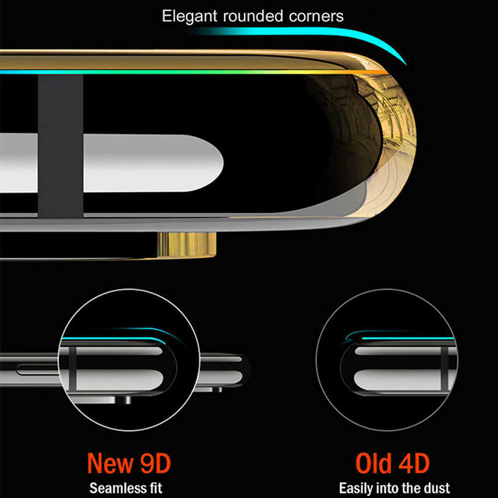 9h härdat glas för Huawei P smart z -telefonskärmskydd för Huawei P Smart Plus 2018 2019 Skydd på glas smartphone L230619