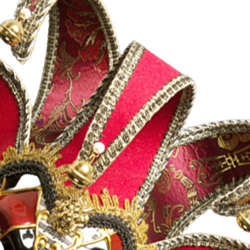 Italien Venice Style Mask 4417cm Christmas Masquerade Full Face Antique Mask 3 Färger för Cosplay Night Club3210542