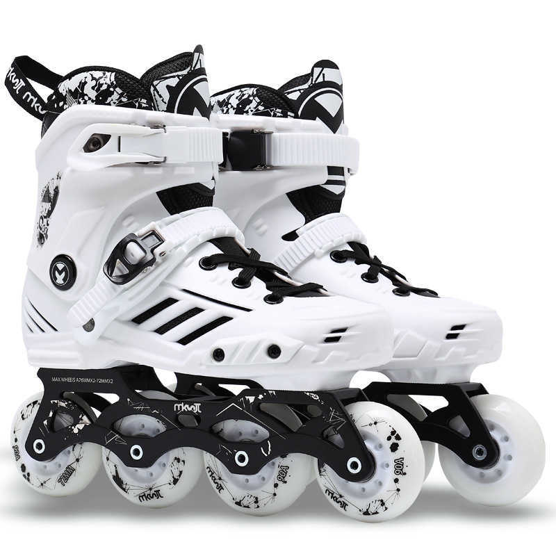 Patins à roulettes en ligne Chaussures de patin à roulettes en ligne 3 ou 4 roues Sneaker Slalom Vitesse Patines Patinage Professionnel Skate Shoets Sport Femmes Hommes Unisexe HKD230720