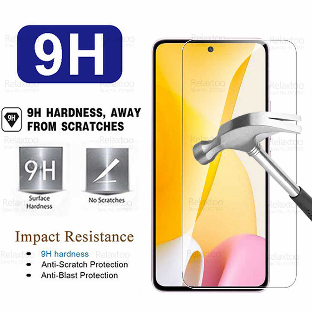 Dla Xiaomi 12 Lite Glass 4in1 Aparat Temperted Glass Xiomi Xaomi Mi 12lite Mi12 Light 5G Screen Protector Film ochronny L230619