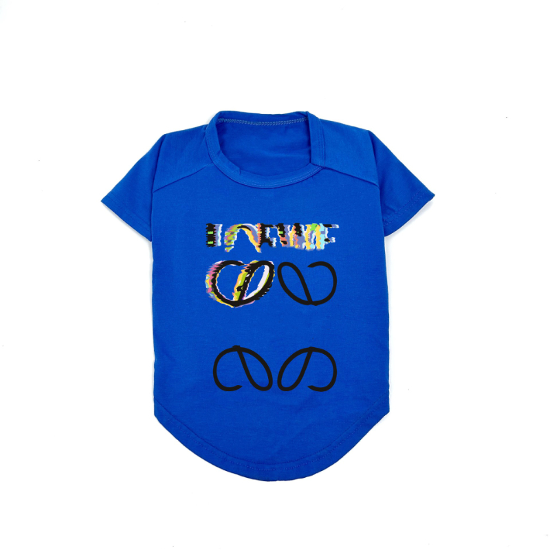 Abbigliamento cani di marca T-shirt estive cani e gatti a maniche corte sottili e traspiranti