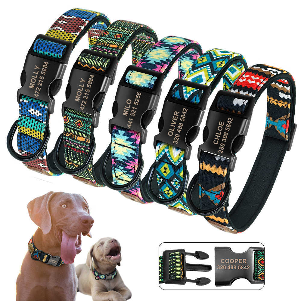 Personalisiertes Hundehalsband, Leine, individuelles Welpen-Haustierhalsband, Pitbull-Halsbänder, Haustierprodukt, kleines Hundehalsband für kleine, mittelgroße und große Hunde L230620