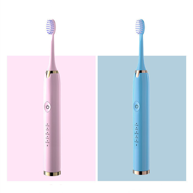 powerful ultrasonic sonic electric toothbrush ipx-7 waterproof usb charge rechargeable tooth brushes washable electronic five modes clean whitening teeth brush